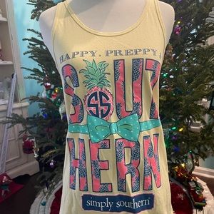 Happy Preppy & Southern tank top